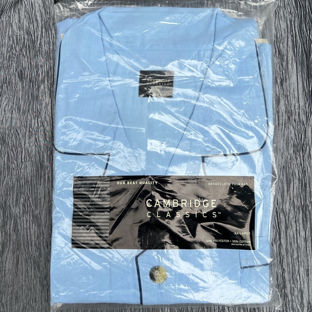 Mervyn's California Cambridge Classics men's pajamas Size 2XL NWOT